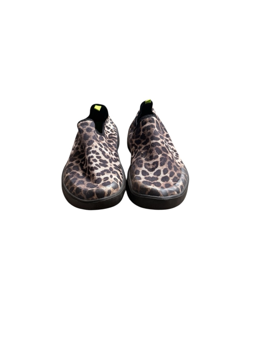 Oofos Leopard Print Slip-On Women's Shoes